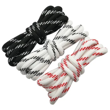 Coolstring Круглые Шнурки 5,5 мм Спортивные Черные Белые Красные Шнурки Унисекс Повседневные Шнурки Для Неуклюжих Кроссовок, Обуви для Папы
