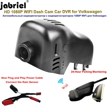 1080P DashCam Wifi Автомобильный Видеорегистратор Камера 24H Видеорегистратор Для Volkswagen VW Touareg 2015 2016 2017 2018 2019 2010 2011 2012 2013 2014