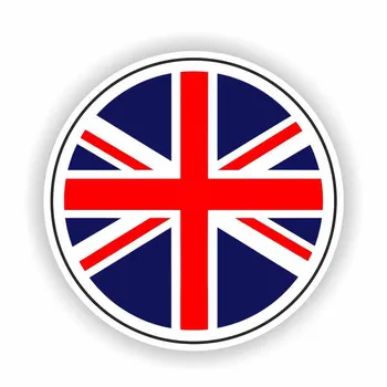 10 см Внешние аксессуары Креативный Британский флаг Автомобильные наклейки Мотоциклы Окно бампер ноутбук Виниловая наклейка Y75