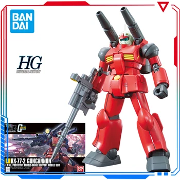 Bandai HGUC 1/144 RX-77-2 Фигурка Guncannon Gundam Gunpla 35th Revive Мобильный Костюм Пластиковая Модель Комплект Игрушек для мальчиков