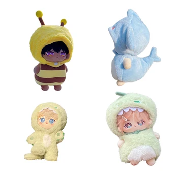 Кукольная одежда для куклы Idol длиной 20 см, Аксессуары для одежды, Зеленый динозавр, Акула, пчела, цельный костюм для кукол-звезд, коллекция игрушек, подарки