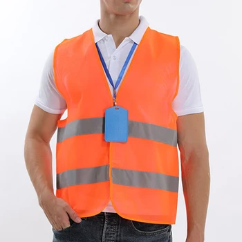 Защитный жилет Светоотражающая куртка Жилет для обеспечения видимости при работе Деформирующий Безопасный жилет Аварийные Флуоресцентные куртки повышенной видимости