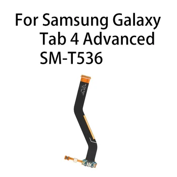 Оригинальный USB-порт для зарядки, разъем для док-станции, зарядная плата, гибкий кабель для Samsung Galaxy Tab 4 Advanced SM-T536
