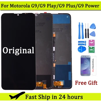 Оригинальный ЖК-дисплей Для Motorola Moto G9 G9Plus G9 Power Xt2091-4 XT2091-3 G9 Play Замена Дигитайзера Сенсорного экрана