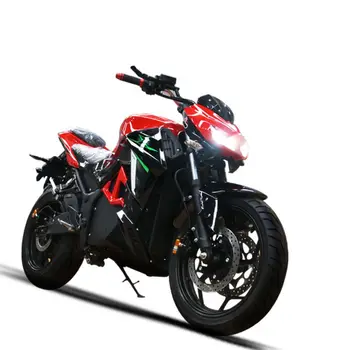 Гоночный электрический мотоцикл мощностью 3000 Вт, 16-дюймовый электрический скутер с аккумулятором 72 В 20 ач, электрический и бензиновый мотоцикл