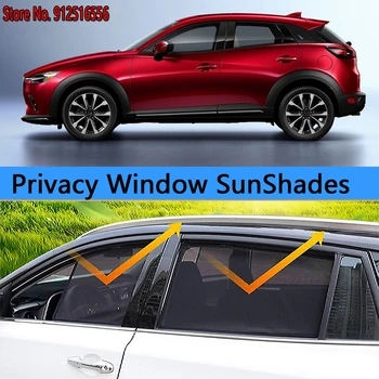 Боковой Солнцезащитный Козырек Защита От Затенения Окна Солнцезащитный Козырек Автомобильные Аксессуары Для Mazda CX-3 CX3 CX 3 2015 - 2023 2016 2017 2018