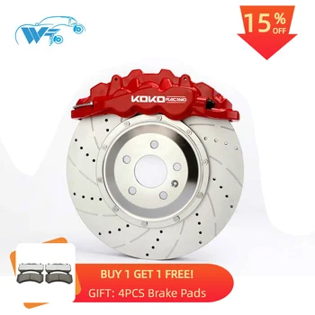 KOKO RACING Высокопроизводительный комплект тормозов WT8520 big racing для тормозной системы subaru WRX 19Rim wheels