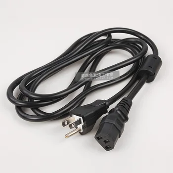 Оригинальный кабель питания американского стандарта I-SHENG 1,8 м 3 *1,0 мм2 из чистой меди с магнитным кольцом