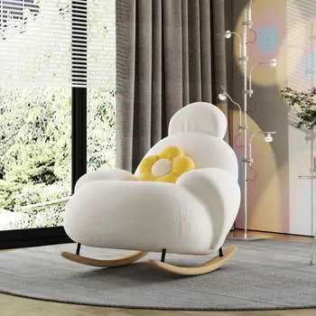 Офисные стулья для гостиной с Скандинавским Акцентом, Современные Дизайнерские Стулья для гостиной, мобильное кресло с откидной спинкой, Роскошная Мебель Fauteuil