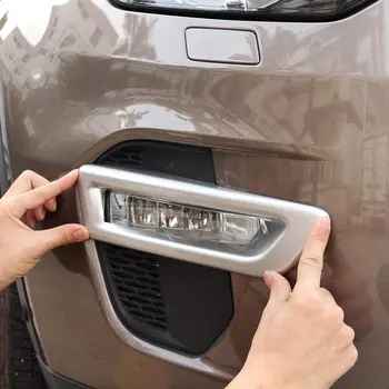 ABS Хромированные передние противотуманные фары, полосы для ламп, накладка 2 шт. для Land Rover Discovery Sport 2015-2019