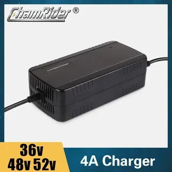 4A 36V 48V 52V литиевая батарея зарядное устройство литий-ионный аккумулятор зарядное устройство для электровелосипеда ebike DC XLR RCA