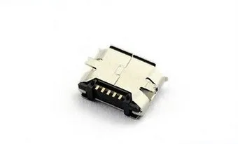 50 шт. Micro USB 5P, 5-контактный разъем Micro USB, 5-контактный разъем Micro USB для задней зарядки
