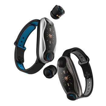 Bluetooth-наушники TWS-гарнитура, смарт-часы Siri, фитнес-браслет, трекер здоровья, мультиспортивные часы для воспроизведения музыки по телефону, оригинальные