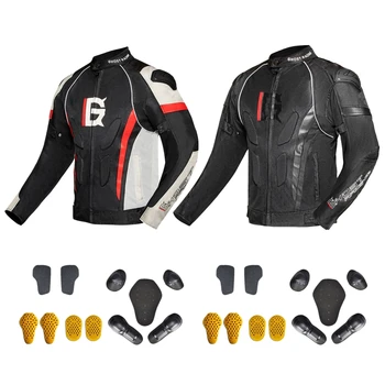 Дышащая Сетчатая куртка для езды на мотоцикле для Мужчин с Защитной мягкой Броней, Ветрозащитная Водонепроницаемая одежда для верховой езды