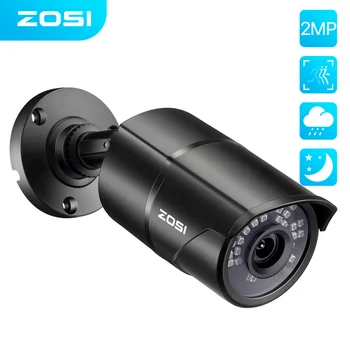 ZOSI 1080P 2MP TVI AHD CVBS IR CUT Ночного Видения Водонепроницаемая Камера Видеонаблюдения Bullet Outdoor Indoor Security Camera для Комплекта системы DVR