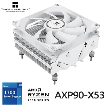 Thermalright AXP90-X53 белый Низкопрофильный Воздухоохладитель процессора Высотой 53 мм С вентилятором охлаждения PWM 92 мм для AMD AM4 AM5 LGA1700 115X 1200