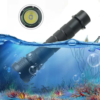 XHP70 Дайвинг факел Водонепроницаемый подводный 100 м фонарик Профессиональный подводный светодиодный фонарь Lanterna Тактическая вспышка 18650 26650