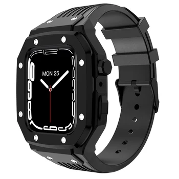 для ремешка Apple Watch, металлическая оболочка iwatch 42 мм 44 мм 45 мм