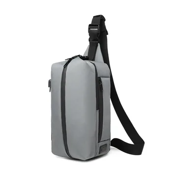 Новая Мужская дорожная сумка из высококачественной ткани Оксфорд, сумка-мессенджер на одно плечо, мужская нагрудная сумка
