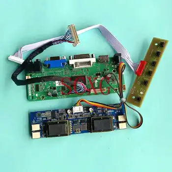 Плата Контроллера с матричным драйвером ЖК-дисплея Подходит для LM190WX1 LTM190M2 VGA DVI HDMI-Совместимый 30-контактный LVDS DIY Kit 19 