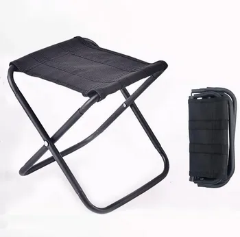 Легкий Портативный высокопрочный уличный складной стул с сумкой, Уличный Складной Алюминиевый стул, сиденье для табурета, Рыбалка, Пикник, Кемпинг