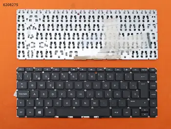 SP Клавиатура для ноутбука HP Pavilion 14-v219tx v245tx v246tx 14-v013tx 14-v014tx 14-v015tu V034TX 14-v015tx ЧЕРНАЯ без РАМКИ