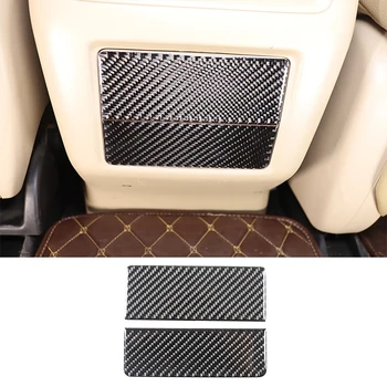 Для Nissan Pathfinder 2013-2018 Наклейка на нижнюю панель заднего воздуховода из мягкого углеродного волокна, Аксессуары для модификации интерьера