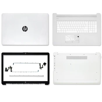Новая Задняя крышка ЖК-дисплея для ноутбука/Передняя панель/Верхний корпус Подставки для рук/Нижний корпус/Крышка на петлях Для HP 17-CA 17-BY L48404-001 Белый