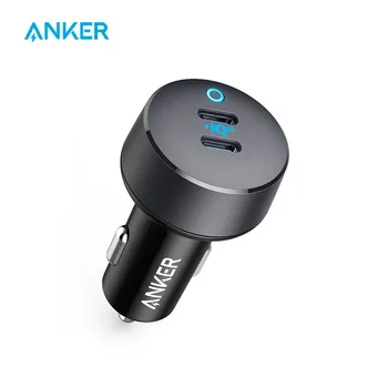 Зарядное устройство Anker USB ar, автомобильный адаптер PowerIQ 3.0 мощностью 36 Вт с 2 портами, PowerDrive III Duo с подачей питания для iPhone и многое другое