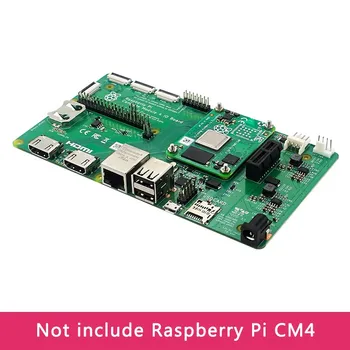 Официальная разработка Raspberry Pi Compute Module 4 IO Board BCM2711 с Металлическим Корпусом 12V PWM Охлаждающий Вентилятор для Raspberry Pi CM4