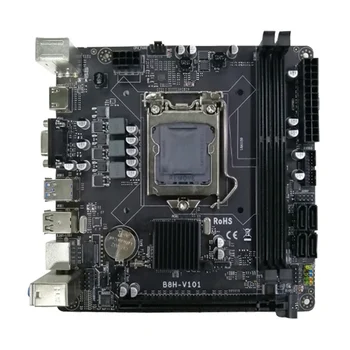 Материнская плата настольного компьютера B85 LGA1150 DDR3X2 16GB 240PIN ECC Слот для оперативной памяти VGA + HD PCIE X16 С Поддержкой процессора I7/I5/I3/E3