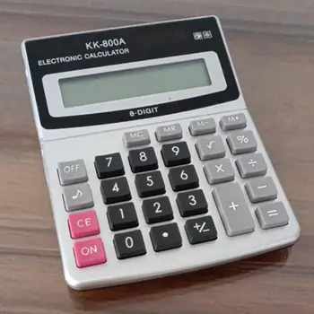 KK-800A Полезный базовый калькулятор Финансовая функция Удобный ЖК-дисплей Базовый калькулятор Настольный калькулятор Энергосбережение