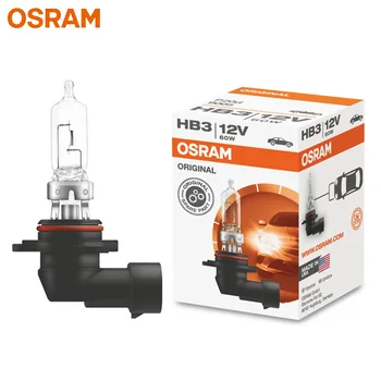 OSRAM 9005 HB3 12V 60W P20d Оригинальная Автомобильная Галогенная фара Автоматическая лампа 3200 K Стандартная Лампа OEM Качества Сделано В США (одиночная)