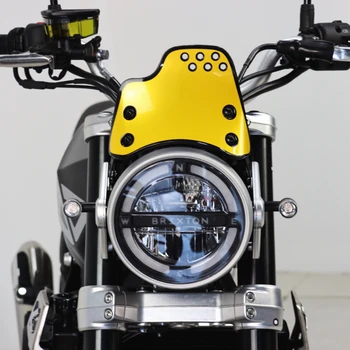 Модифицированное лобовое стекло мотоцикла 22 Новое ретро Маленькое Лобовое стекло ДЛЯ Brixton Crossfire 500 X 500X