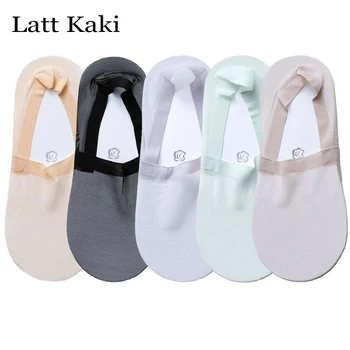 5 Пар Лот Носки для женщин, тапочки-невидимки, цветные тонкие сетчатые прозрачные женские носки в корейском стиле, сетка, лето без показа