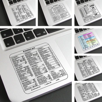 Клейкая прозрачная наклейка для ноутбука, для рабочего стола Macbook, ярлык для ПК с Windows, ярлык для компьютера, ярлык для клавиатуры, наклейки