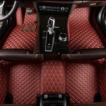 Автомобильный коврик HLFNTF на заказ для Maserati всех моделей Grantismo Ghibli quattroporte Levante для укладки автомобилей