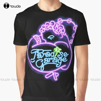 Графическая футболка The Paradise Garage на заказ, футболки с цифровой печатью для подростков, Унисекс, подарок на заказ, уличная одежда Xxs-5Xl