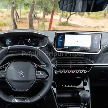 Закаленное стекло для Peugeot 208 E208 2020 2021 автомобильная информационно-развлекательная система GPS-навигации, защита сенсорного экрана